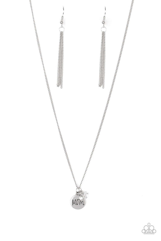 brought✽to✽you✽by✽blingflingbykat✽mom-mode-white-necklace✽paparazzi-accessories