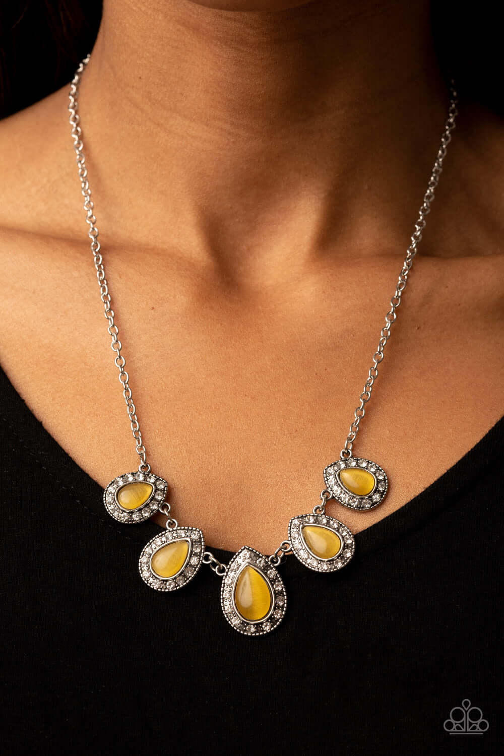Paparazzi Accessories ❋Everlasting Enchantment - Yellow Necklace❋ Flat Rate Ship $4.50❋
