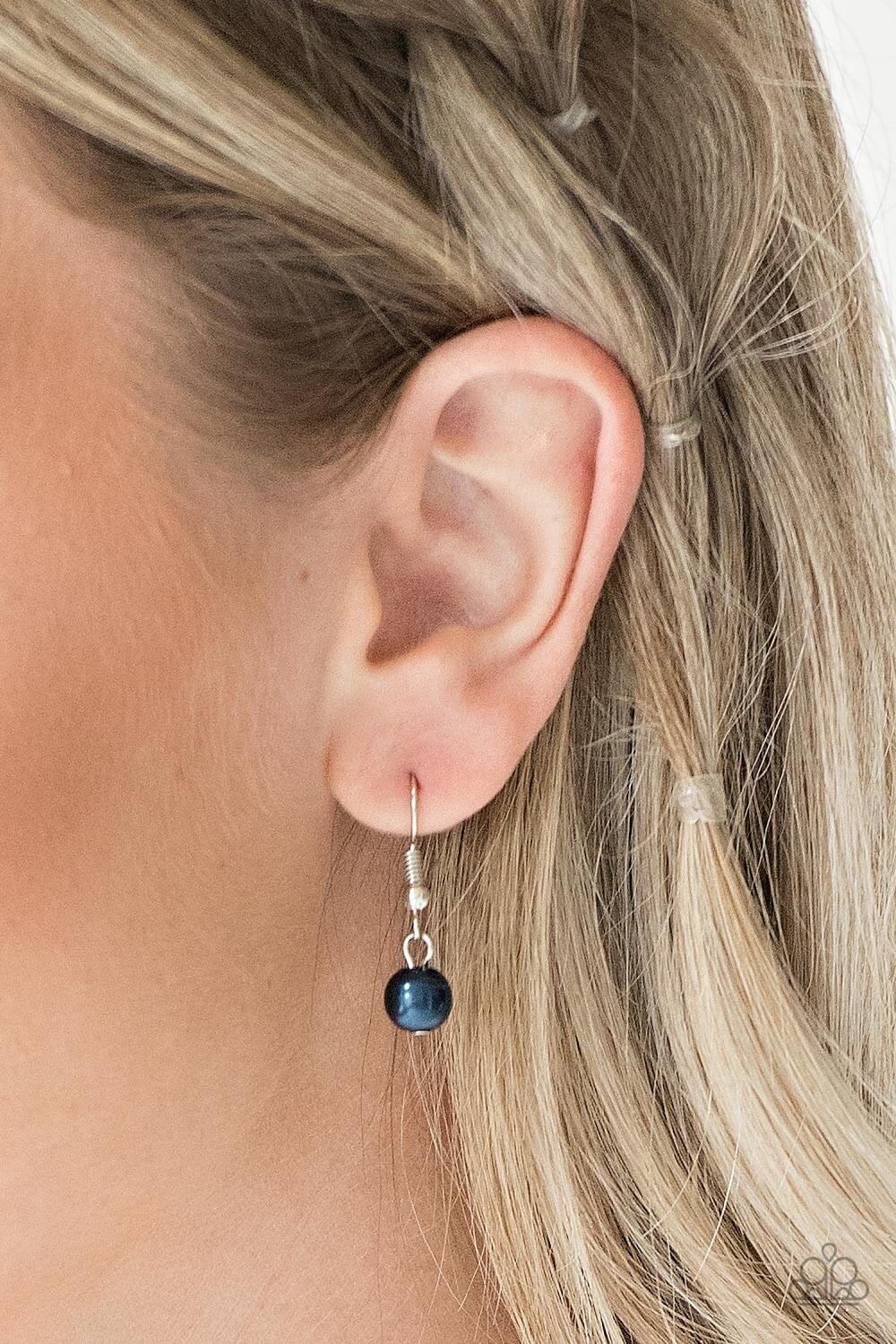 Paparazzi Accessories ✽ You May Kiss the Bride - Blue Necklace✽Flat Rate Ship $4.50✽ - Image #2