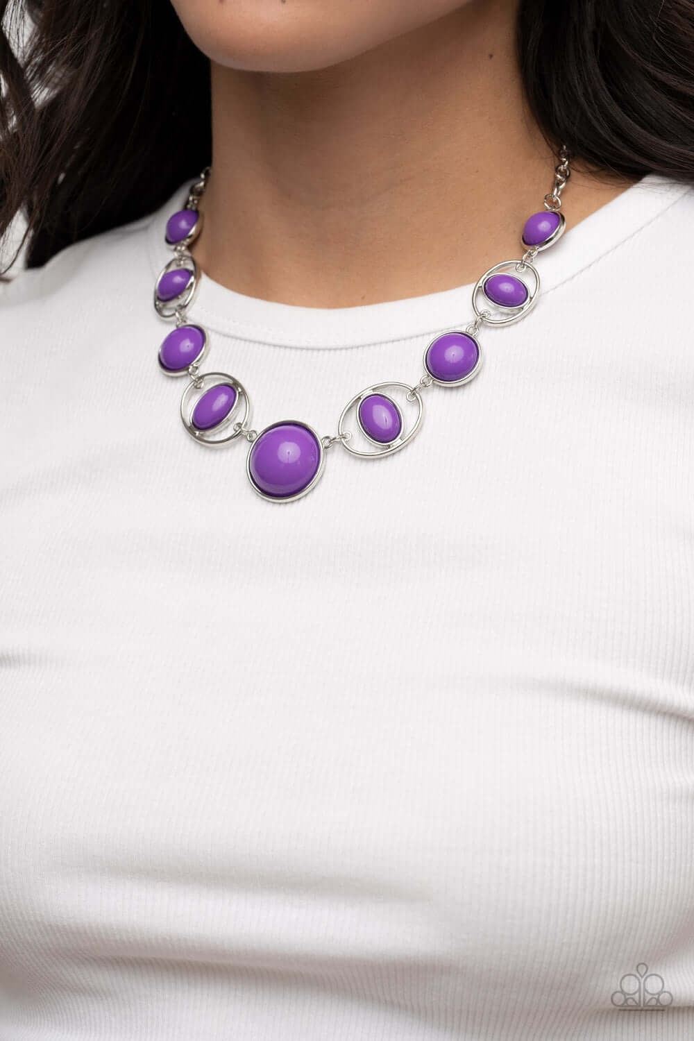 Paparazzi Accessories ❋Eye of the BEAD-holder - Purple Necklace❋ Flat Rate Ship $4.50❋ - Image #2