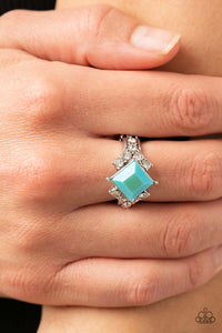 Paparazzi Accessories ❋Mind-Blowing Brilliance - Blue Ring❋ Flat Rate Ship $4.50❋ - Image #2