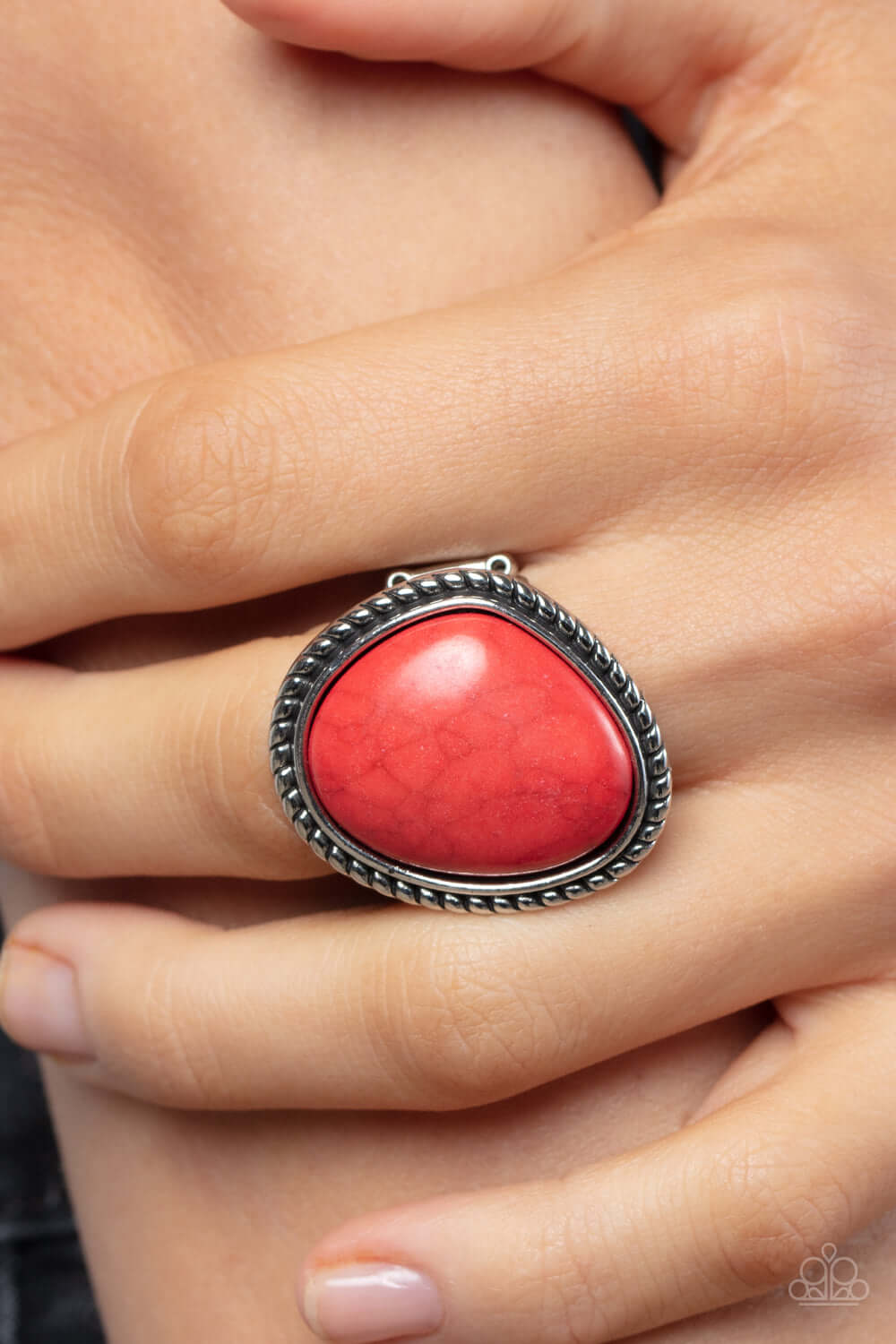 Paparazzi Accessories ❋Take the High RODEO - Red Ring❋ Flat Rate Ship $4.50❋ - Image #2