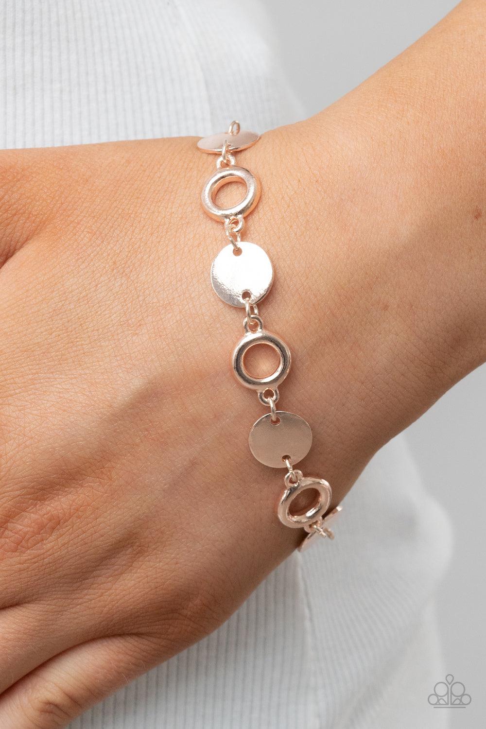 Paparazzi Accessories ❋Fleek Fleet - Rose Gold Bracelet❋ Flat Rate Ship $4.50❋ - Image #2