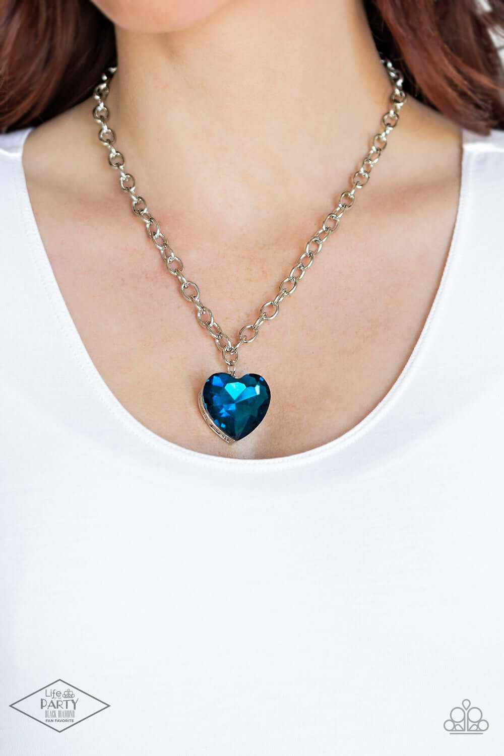 Paparazzi Accessories ❋Flirtatiously Flashy - Blue Necklace❋ Flat Rate Ship $4.50❋ - Image #2