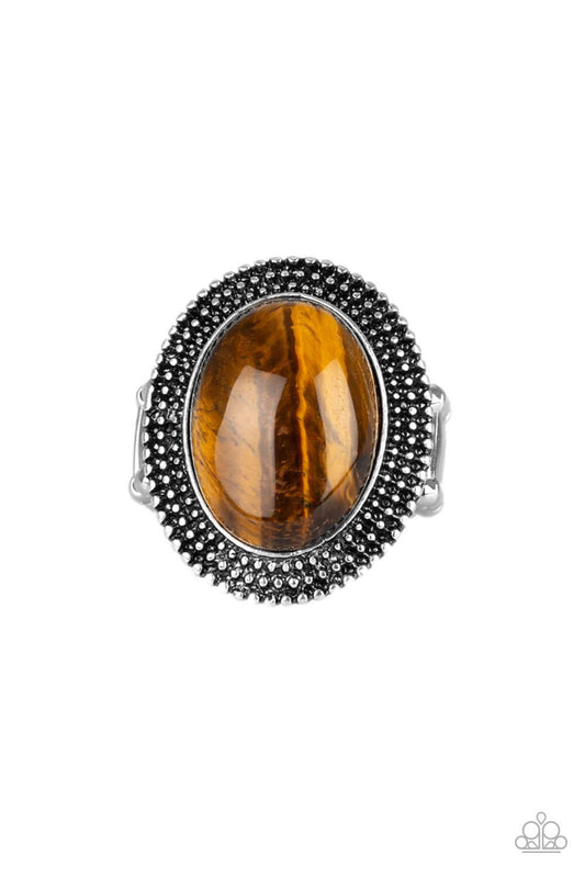 brought✽to✽you✽by✽blingflingbykat✽outdoor-oasis-brown-ring✽paparazzi-accessories