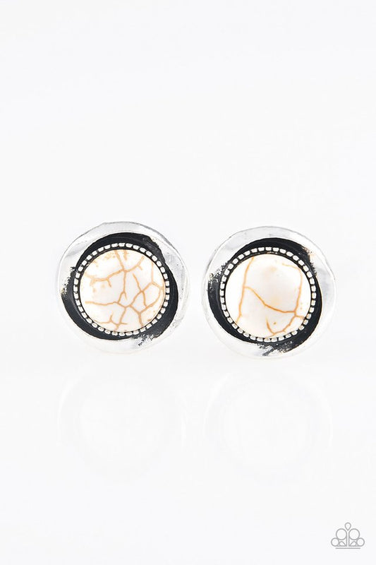 brought-to-you-by-blingflingbykat-out-of-this-galaxy-white-post earrings-paparazzi-accessories-