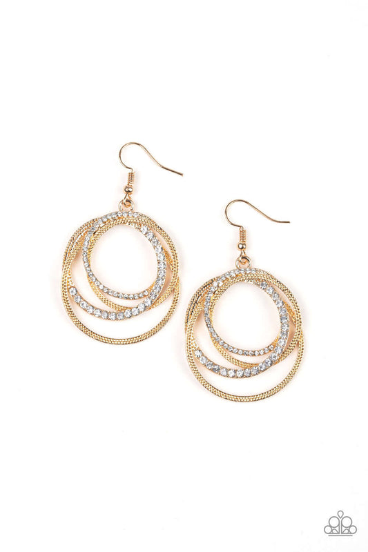 brought✽to✽you✽by✽blingflingbykat✽elegantly-entangled-gold-earrings✽paparazzi-accessories