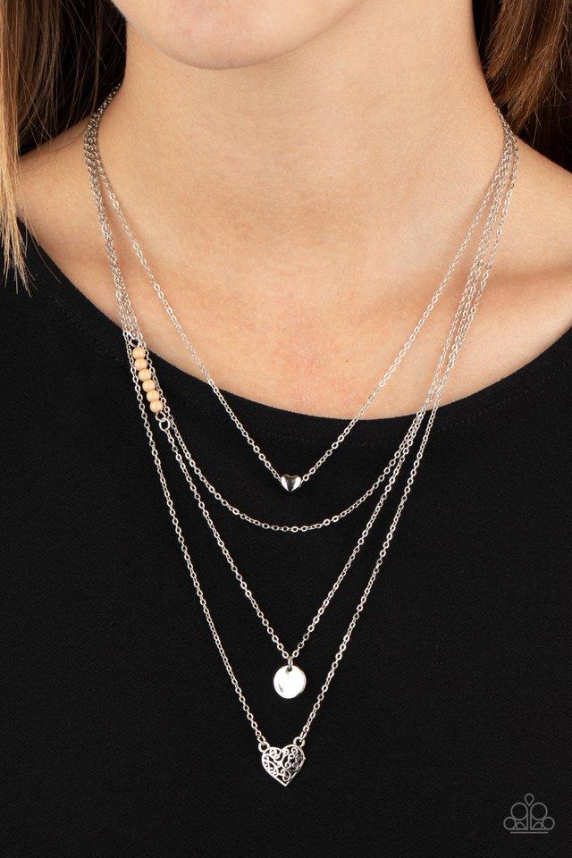 Paparazzi Accessories ❋Gypsy Heart - Brown Necklace❋ Flat Rate Ship $4.50❋ - Image #2