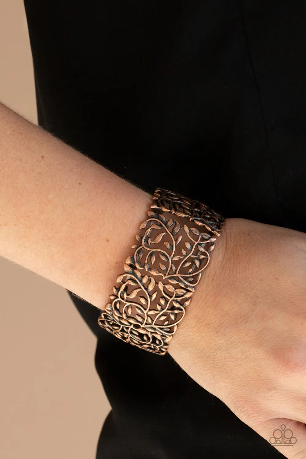 Paparazzi Accessories ✽ Verdantly Vintage - Copper Bracelet✽Flat Rate Ship $4.50✽ - Image #2