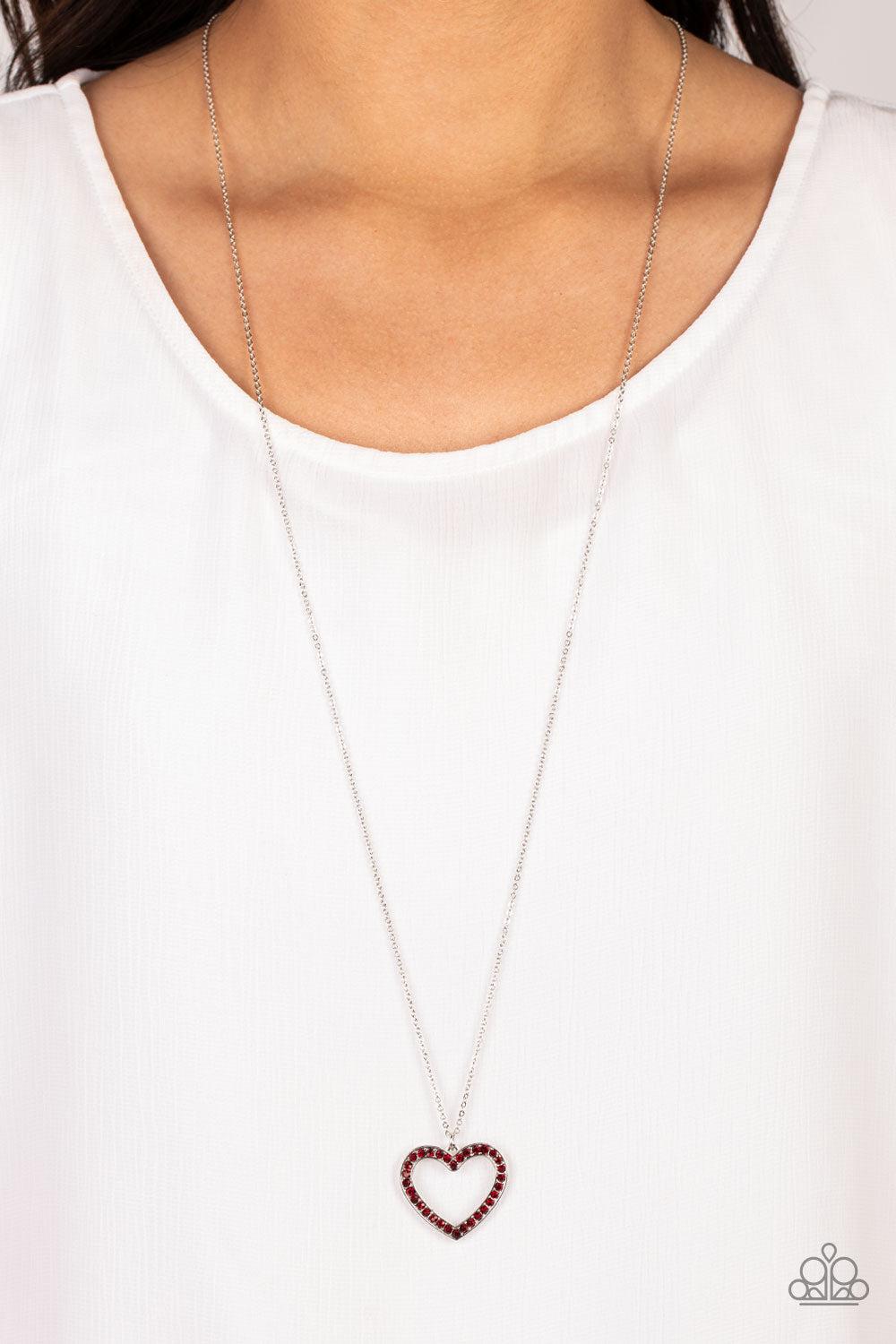 Paparazzi Accessories ❋Dainty Darling - Red Necklace❋ Flat Rate Ship $4.50❋ - Image #2