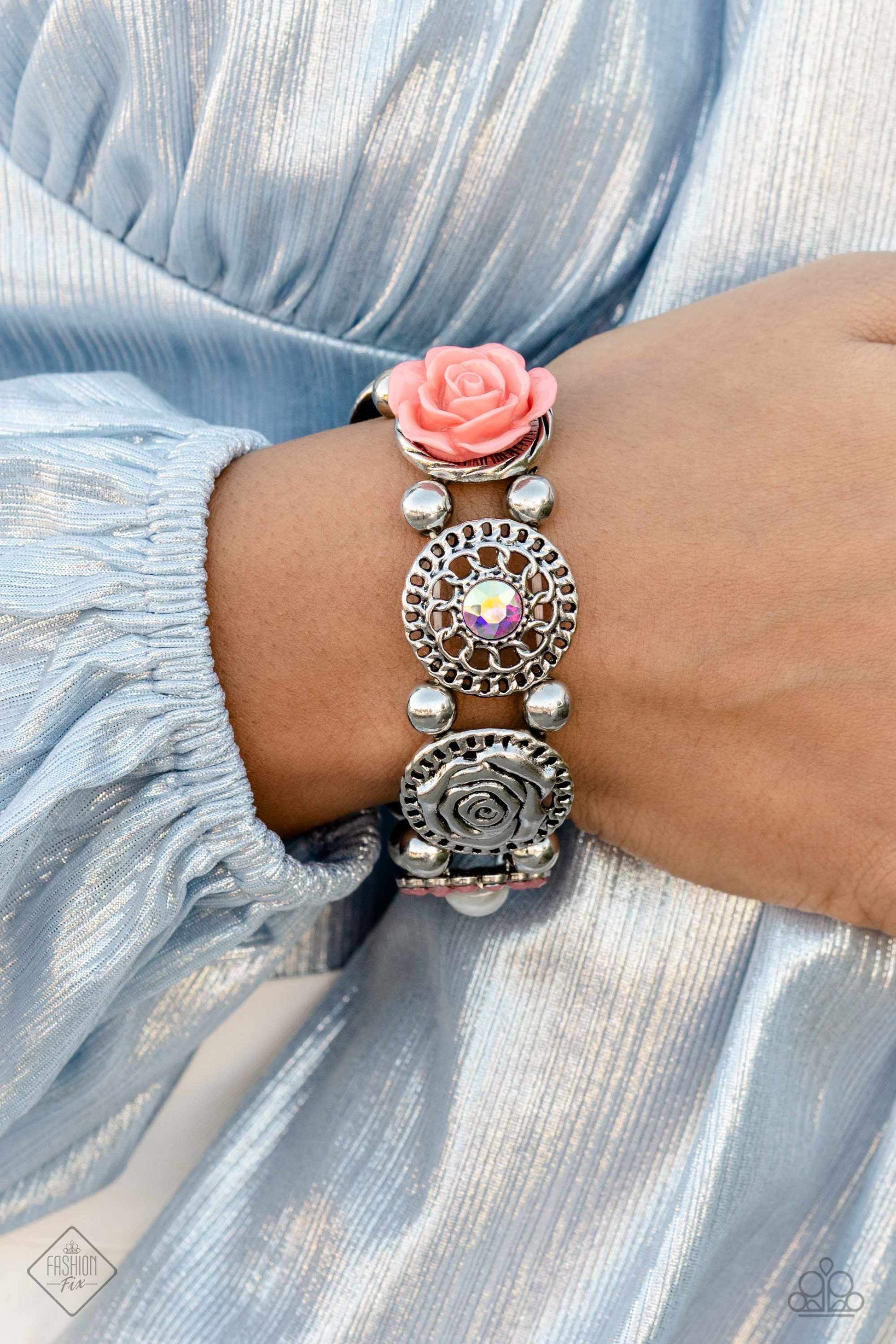 Paparazzi Accessories ❋Optimistic Oasis - Orange Bracelet❋ Flat Rate Ship $4.50❋ - Image #2