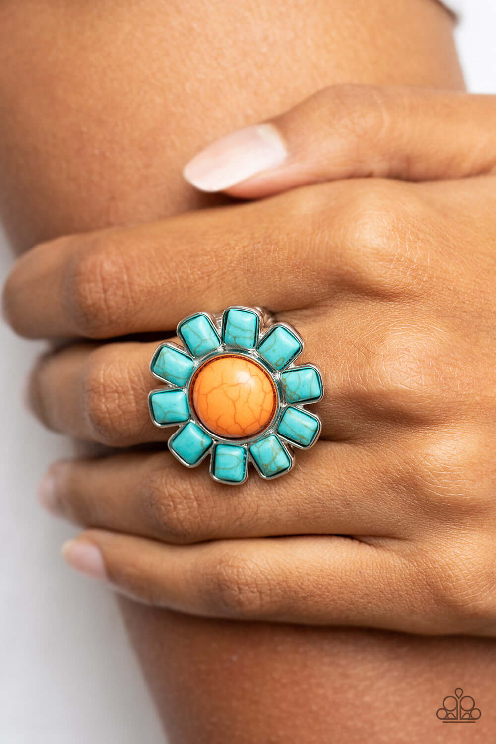 Paparazzi Accessories ❋Mojave Marigold - Orange Ring❋ Flat Rate Ship $4.50❋ - Image #2