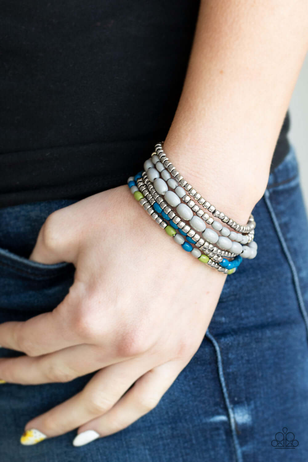 Paparazzi Accessories ✽ Meet and Mingle - Multi Bracelet✽Flat Rate Ship $4.50✽ - Image #2