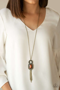Paparazzi Accessories ✽ A Good TALISMAN Is Hard To Find - Brown Necklace✽Flat Rate Ship $4.50✽