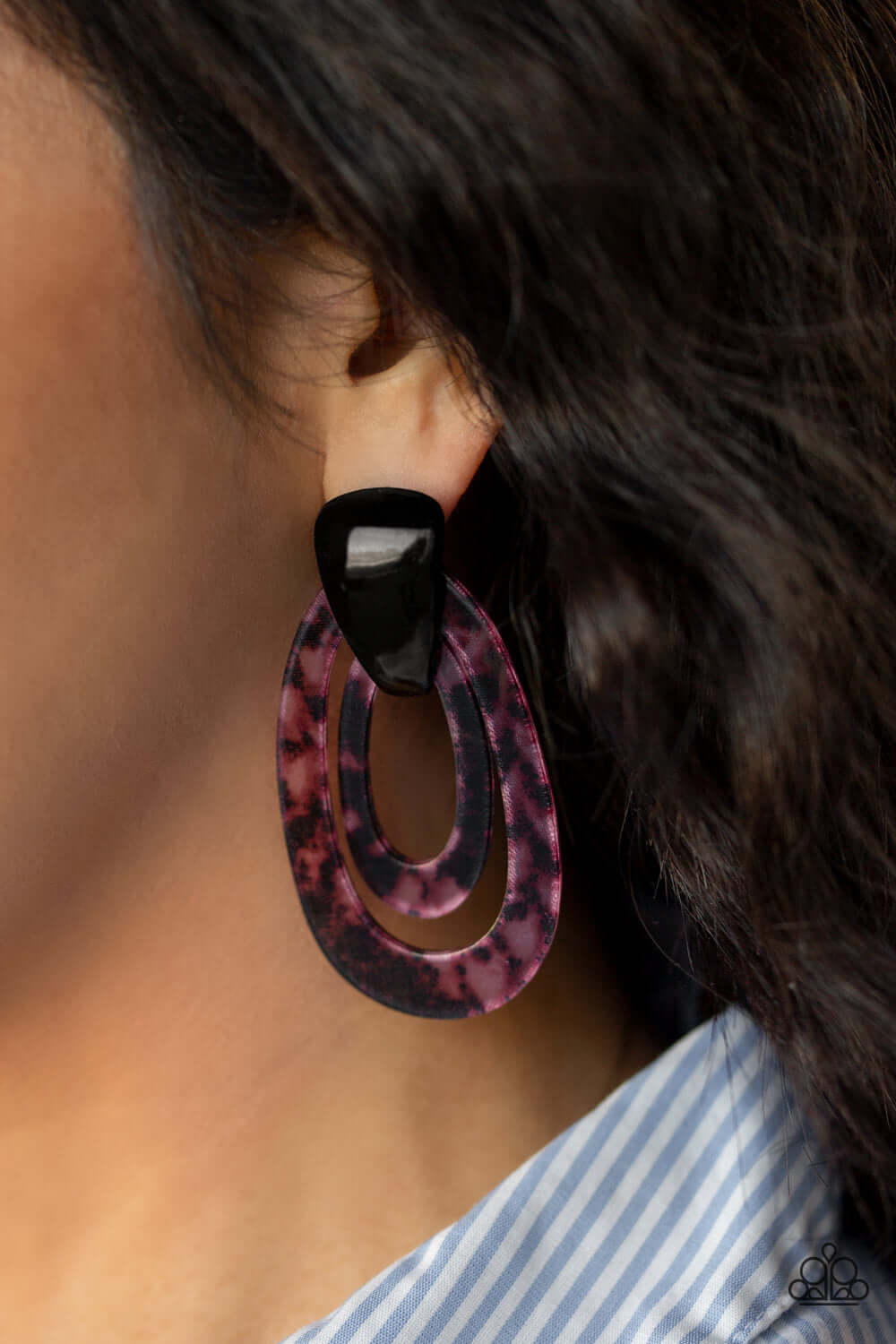 Paparazzi Accessories ✽ The HAUTE Zone - Multi Post Earrings✽Flat Rate Ship $4.50✽ - Image #2