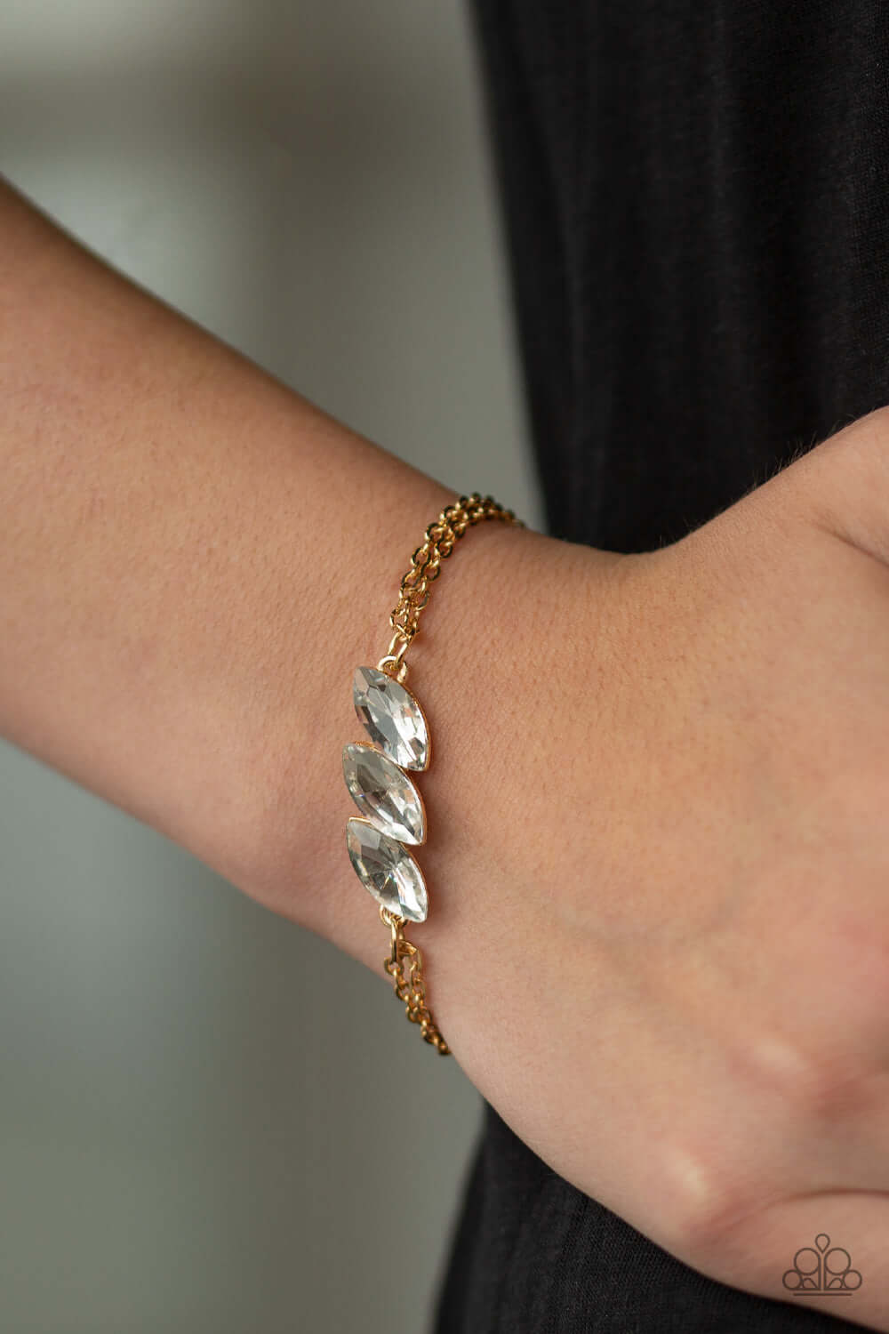 Paparazzi Accessories ✽ Pretty Priceless - Gold Bracelet✽Flat Rate Ship $4.50✽ - Image #2