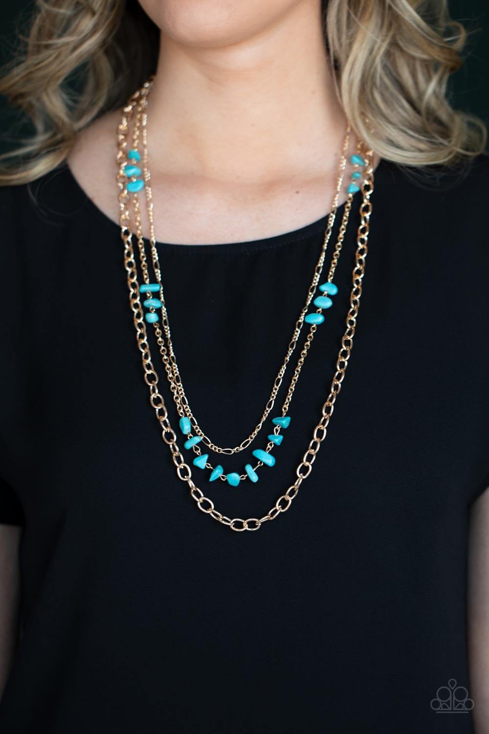 Paparazzi Accessories ❋Artisanal Abundance - Gold Necklace❋ Flat Rate Ship $4.50❋ - Image #2