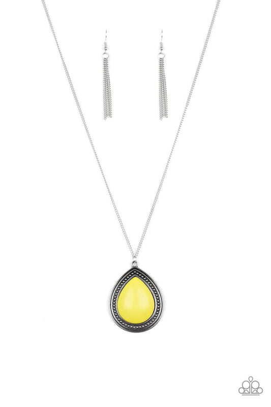 brought✽to✽you✽by✽blingflingbykat✽chroma-courageous-yellow-necklace✽paparazzi-accessories