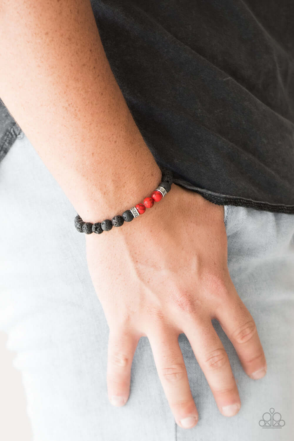 Paparazzi Accessories ✽ Wisdom - Red Bracelet✽Flat Rate Ship $4.50✽ - Image #2