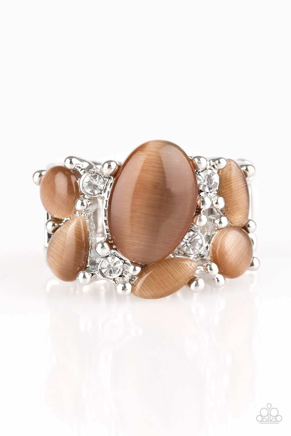 brought✽to✽you✽by✽blingflingbykat✽modern-moonwalk-brown-ring✽paparazzi-accessories