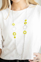 Load image into Gallery viewer, Paparazzi Accessories ✽ Tropical Sunsets - Green Necklace✽Flat Rate Ship $4.50✽ - Image #2

