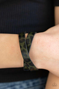 Paparazzi Accessories ✽ All GRRirl - Green Bracelet✽Flat Rate Ship $4.50✽