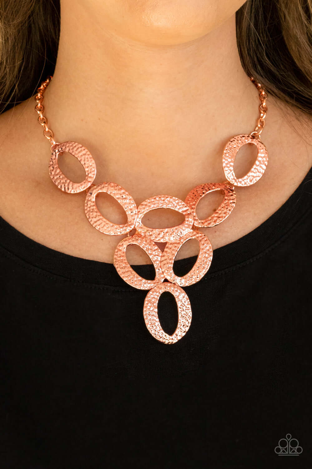 Paparazzi Accessories ❋OVAL The Limit - Copper Necklace❋ Flat Rate Ship $4.50❋ - Image #2