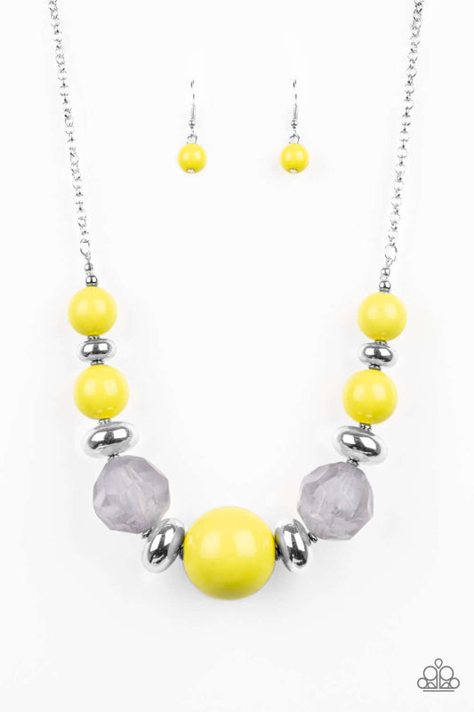 brought✽to✽you✽by✽blingflingbykat✽daytime-drama-yellow-necklace✽paparazzi-accessories