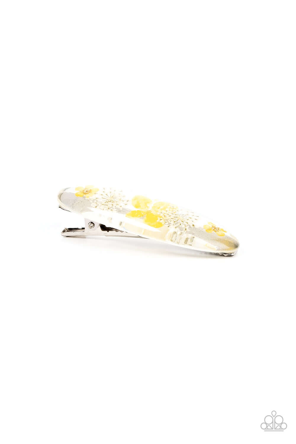 Paparazzi Accessories ❋Floral Flurry - Yellow Hair Clip❋ Flat Rate Ship $4.50❋ - Image #2