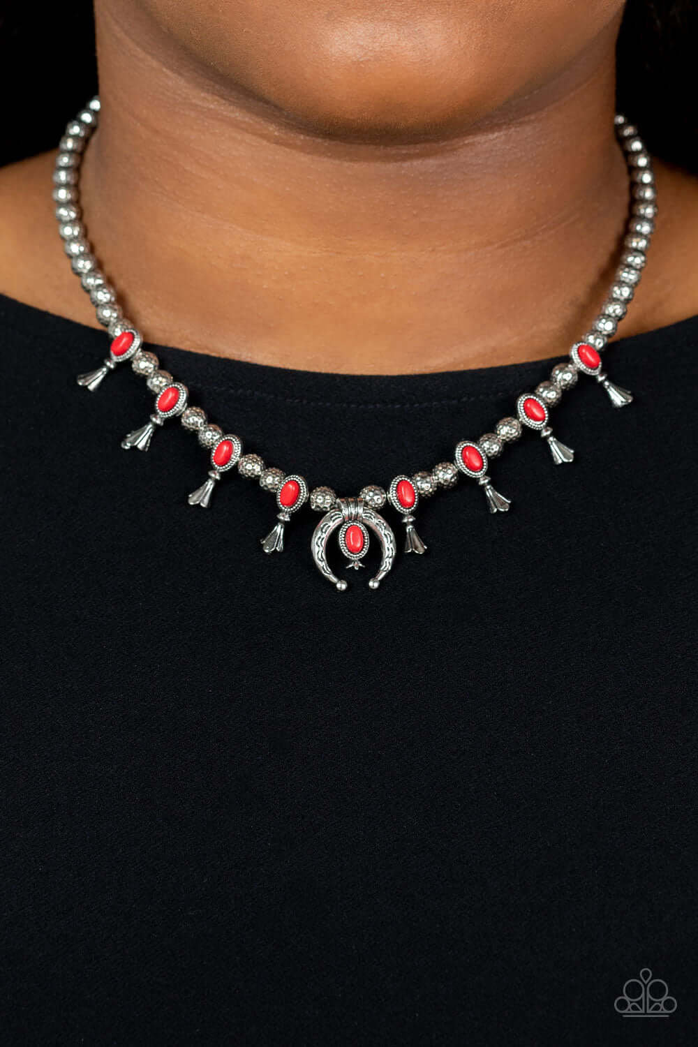Paparazzi Accessories ❋Luck Of The West - Red Necklace❋ Flat Rate Ship $4.50❋ - Image #2