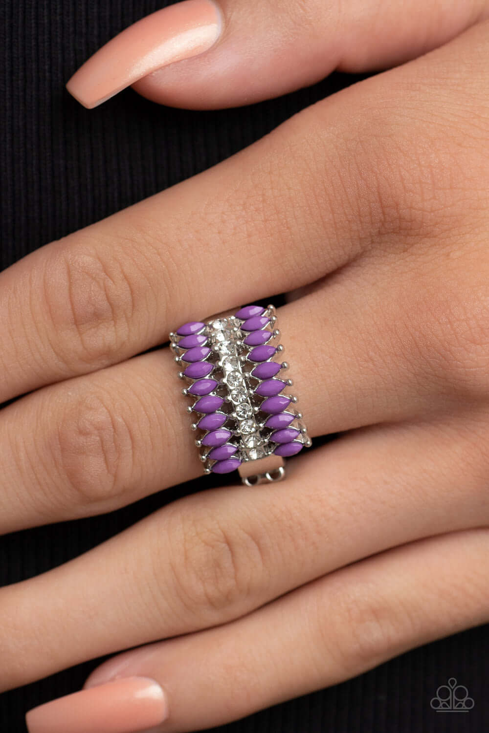 Paparazzi Accessories ❋Cinematic Couture - Purple Ring❋ Flat Rate Ship $4.50❋ - Image #2
