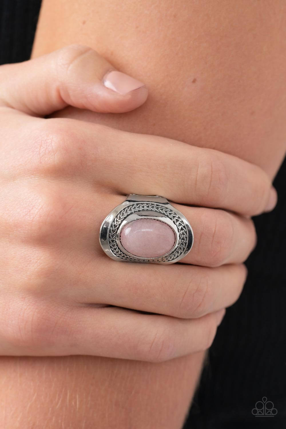 Paparazzi Accessories ❋Rockable Refinement - Pink Ring❋ Flat Rate Ship $4.50❋ - Image #2