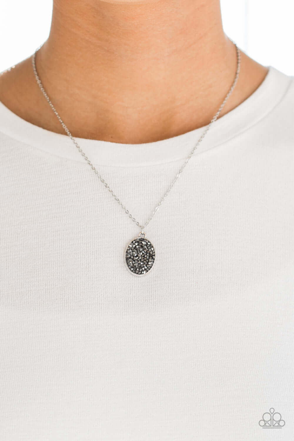 Paparazzi Accessories ✽ Star-Crossed Stargazer - Silver Necklace✽Flat Rate Ship $4.50✽