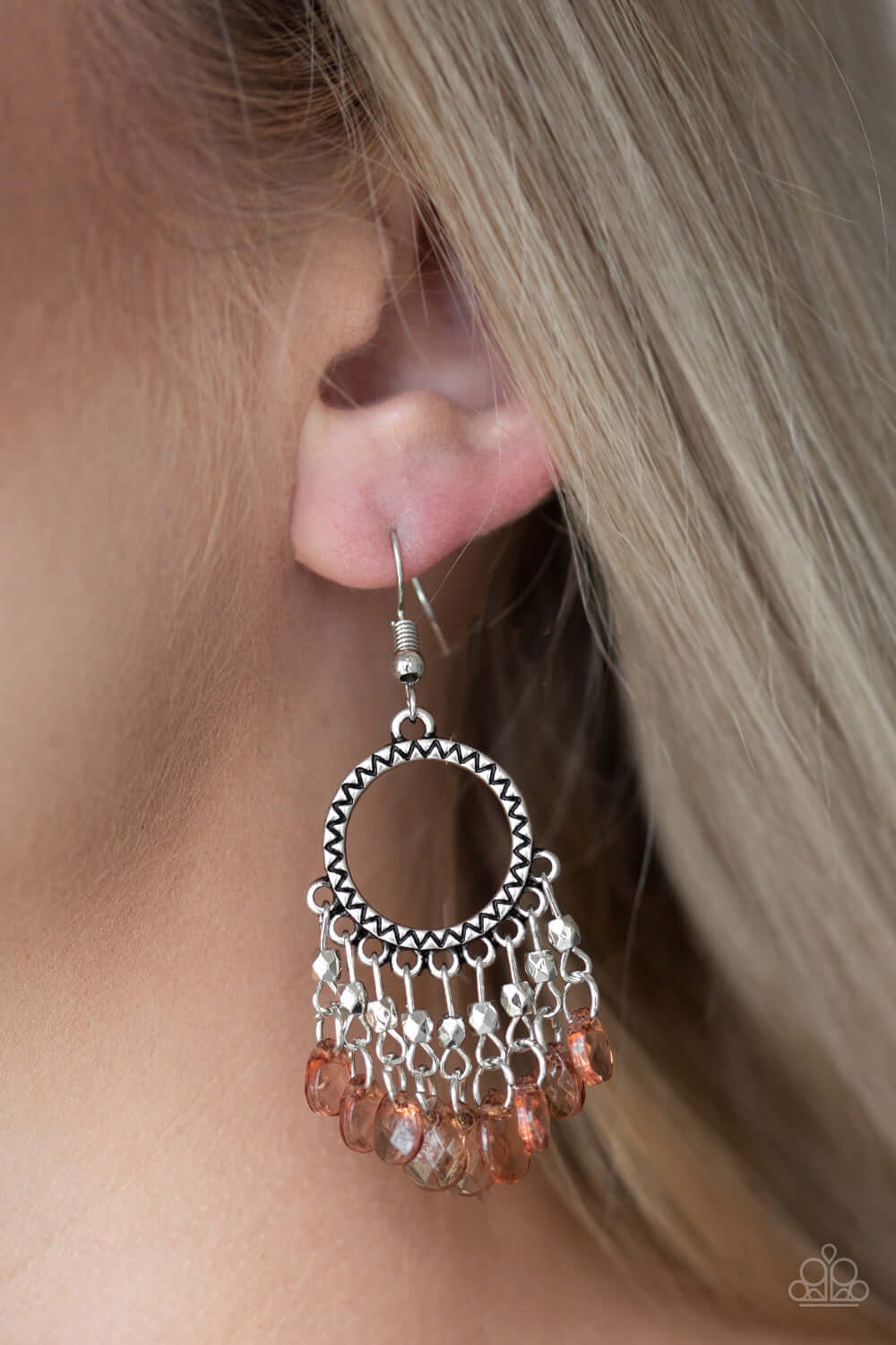 Paparazzi Accessories ✽ Paradise Palace - Brown Earrings✽Flat Rate Ship $4.50✽ - Image #2