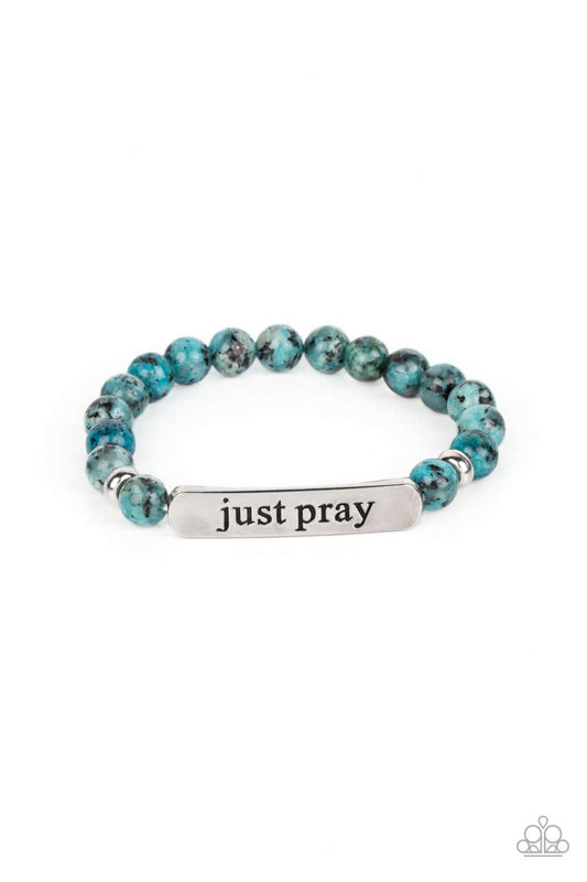 brought-to-you-by-blingflingbykat-just-pray-blue-bracelet-paparazzi-accessories-