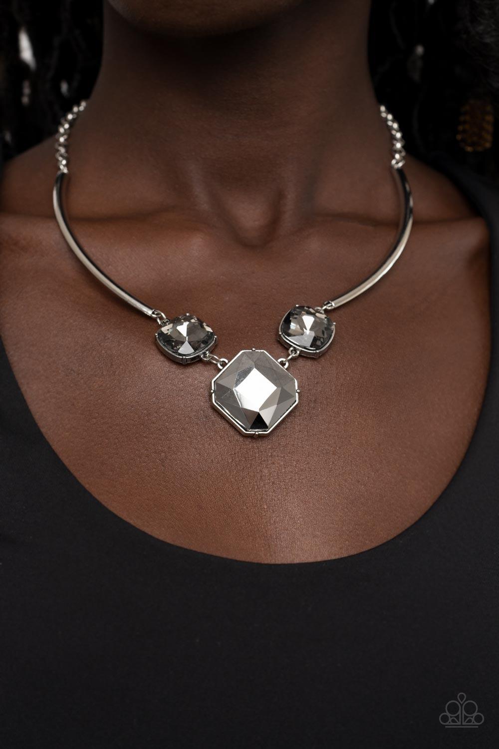 Paparazzi Accessories ❋Divine IRIDESCENCE - Silver Necklace❋ Flat Rate Ship $4.50❋ - Image #2