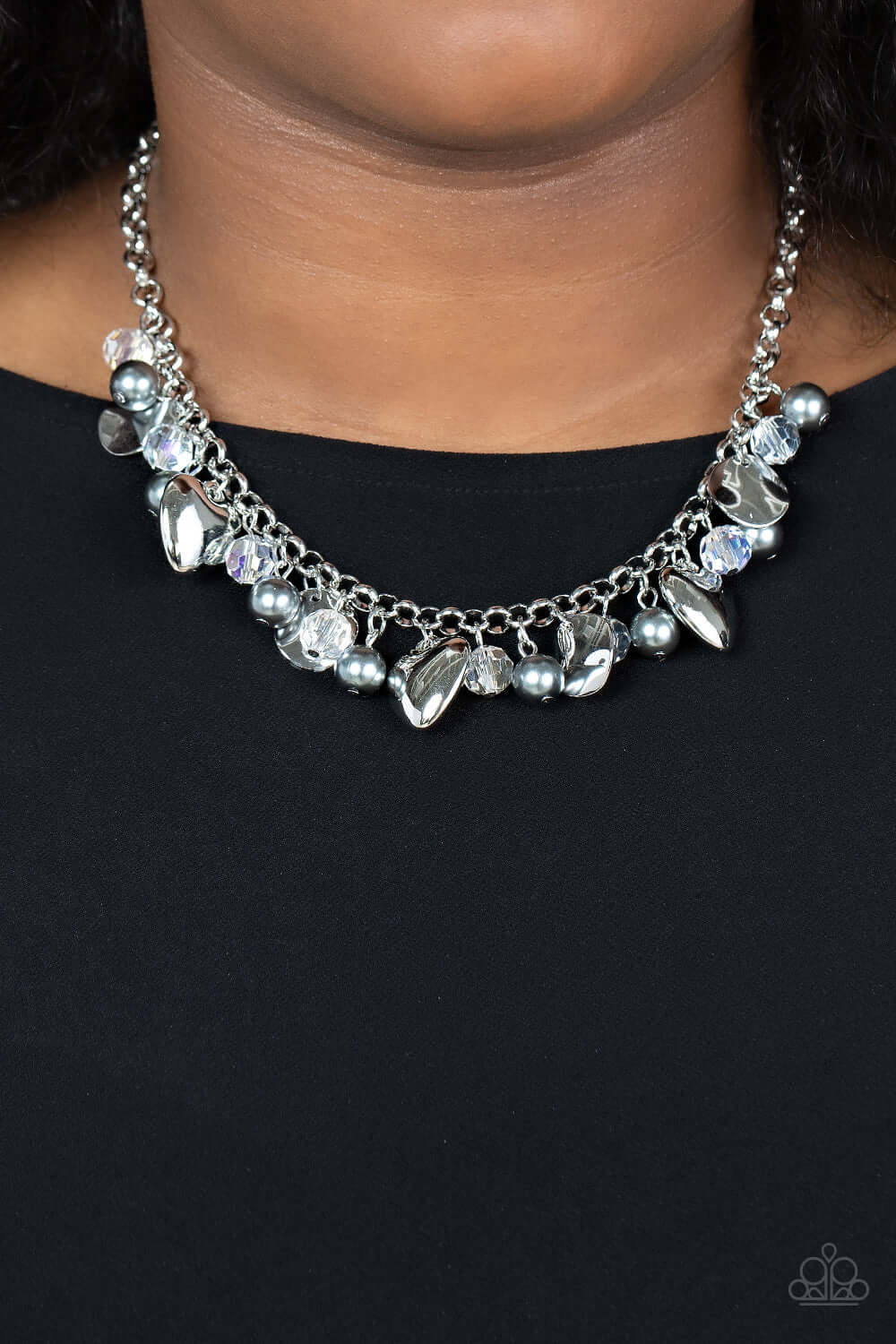 Paparazzi Accessories ❋True Loves Trove - Silver Necklace❋ Flat Rate Ship $4.50❋ - Image #2