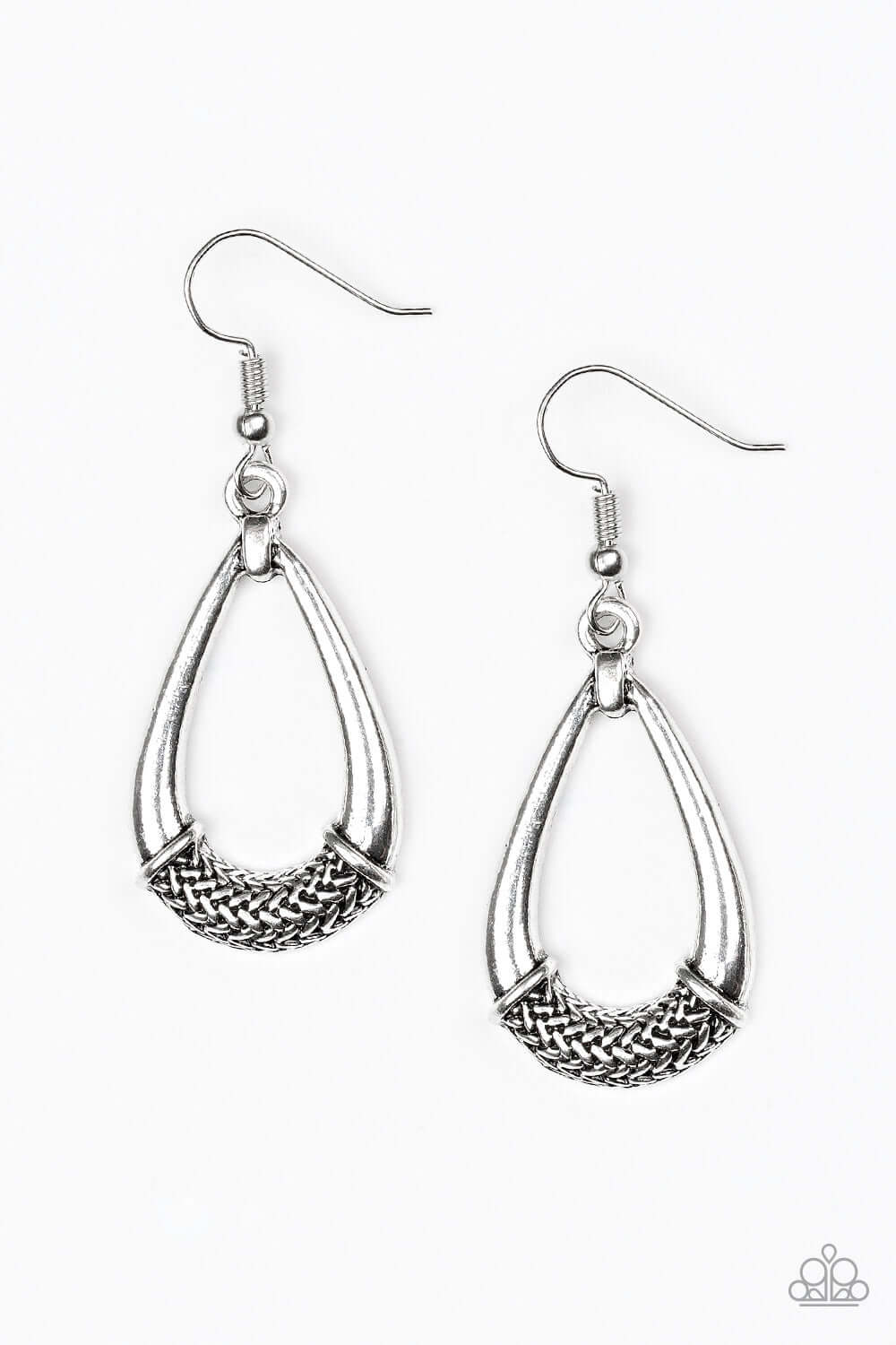 brought✽to✽you✽by✽blingflingbykat✽trending-texture-silver-earrings✽paparazzi-accessories