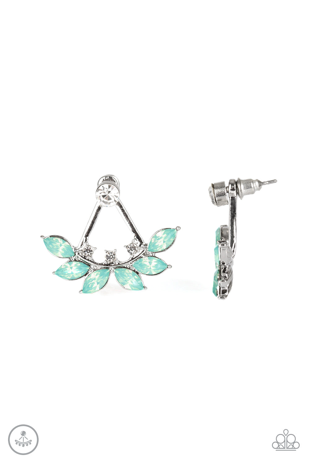 brought✽to✽you✽by✽blingflingbykat✽forest-formal-green-post earrings✽paparazzi-accessories