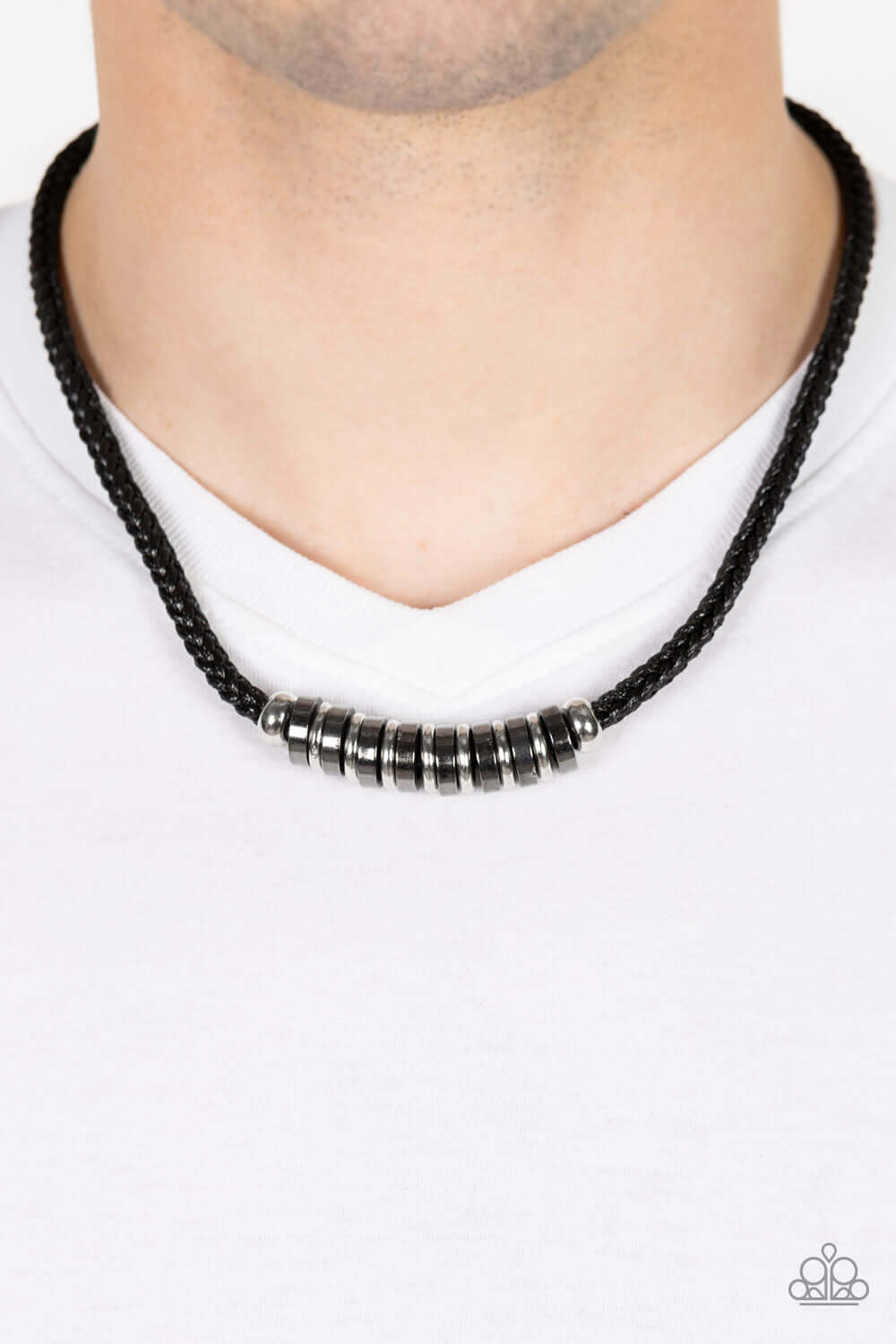 Paparazzi Accessories ❋Primitive Prize - Black Necklace❋ Flat Rate Ship $4.50❋ - Image #2