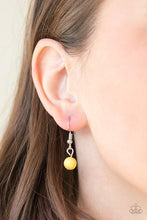 Load image into Gallery viewer, Paparazzi Accessories ❋Collectively Carefree - Yellow Necklace❋ Flat Rate Ship $4.50❋ - Image #3
