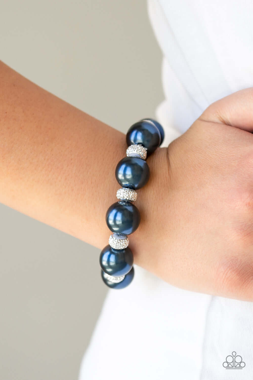 Paparazzi Accessories ✽ Extra Elegant - Blue Bracelet✽Flat Rate Ship $4.50✽ - Image #2