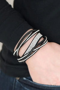 Paparazzi Accessories ❋Taking Care Of Business - Black Bracelet❋ Flat Rate Ship $4.50❋ - Image #2