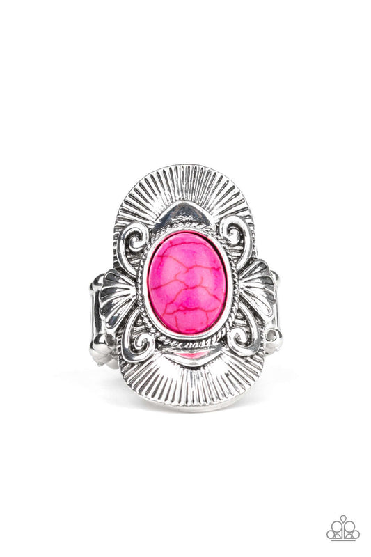 brought✽to✽you✽by✽blingflingbykat✽oracle-oasis-pink-ring✽paparazzi-accessories