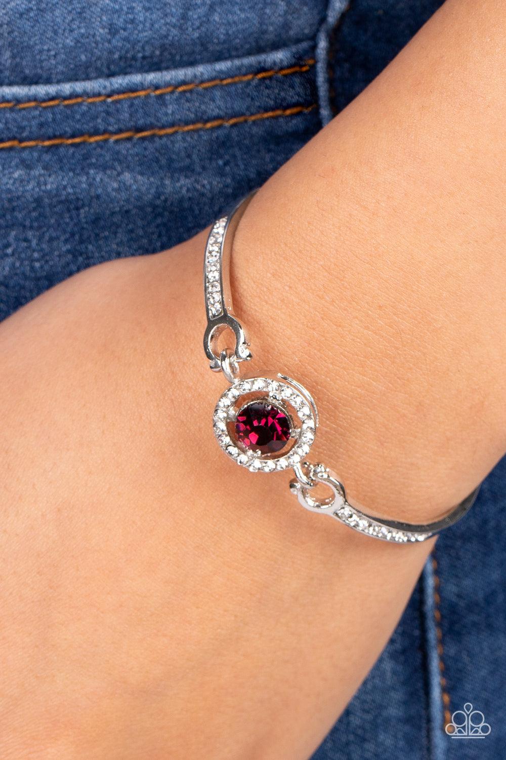 Paparazzi Accessories ❋Focused and Fabulous - Purple Bracelet❋ Flat Rate Ship $4.50❋ - Image #2