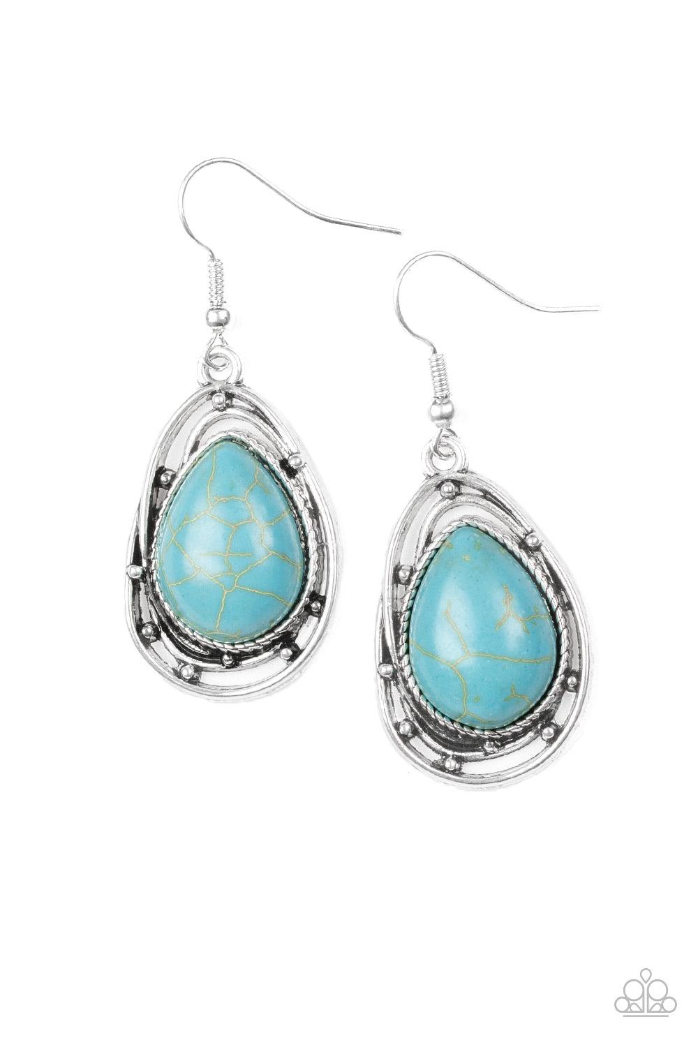 brought✽to✽you✽by✽blingflingbykat✽abstract-anthropology-blue-earrings✽paparazzi-accessories