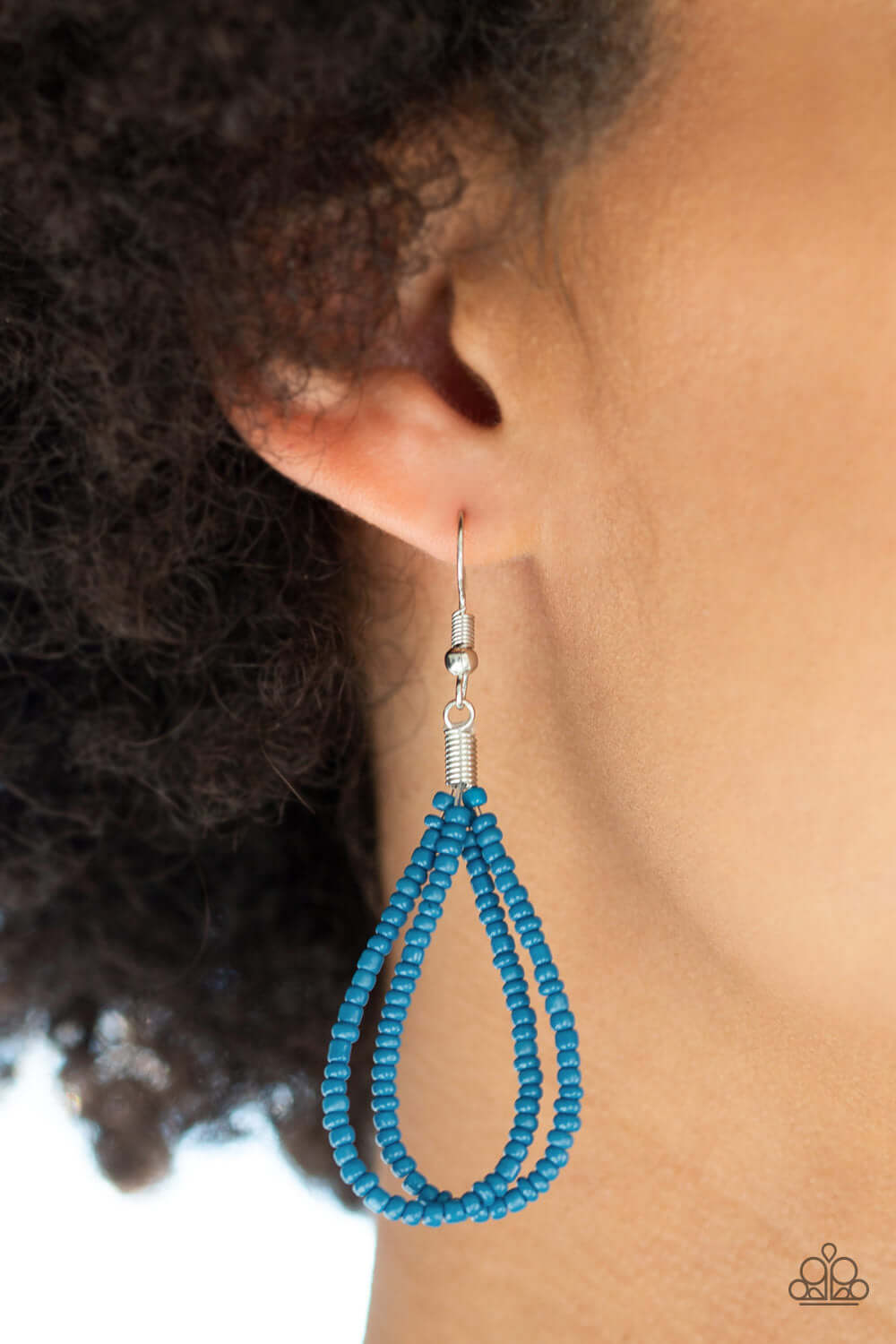 Paparazzi Accessories ✽ A Standing Ovation - Blue Necklace✽Flat Rate Ship $4.50✽ - Image #3