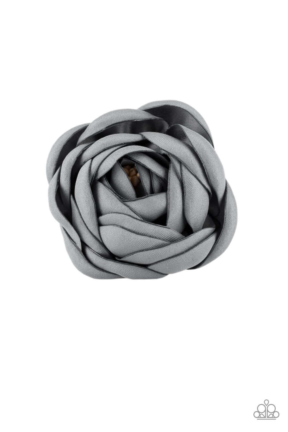 Paparazzi Accessories ✽ Rose Romance - Silver Hair Clip✽Flat Rate Ship $4.50✽ - Image #2