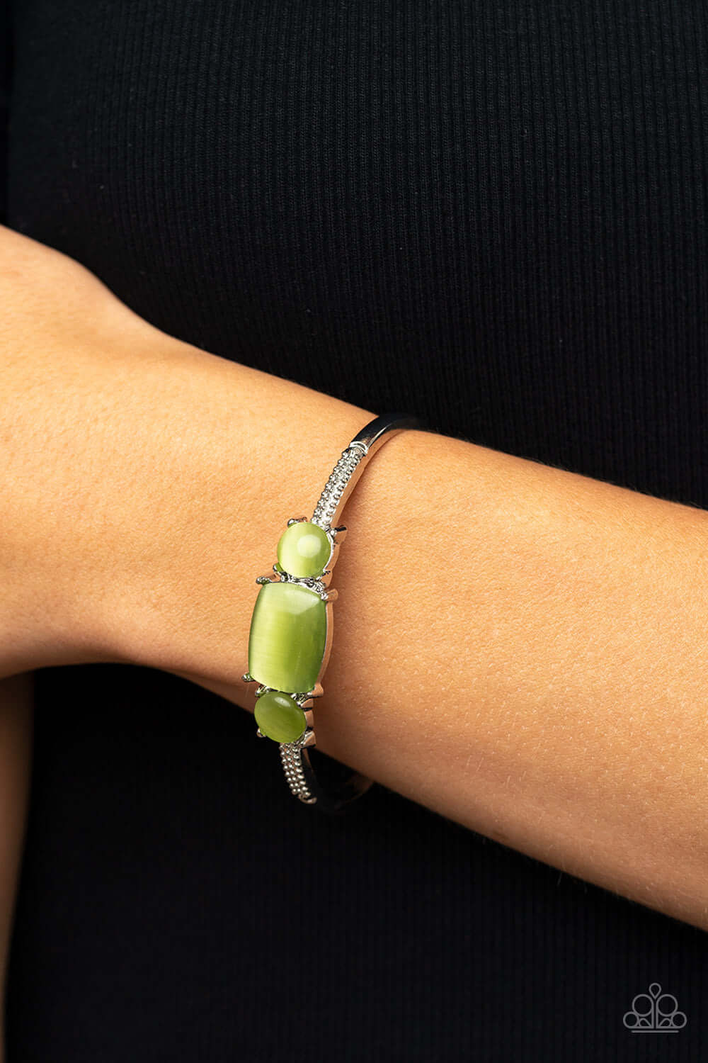 Paparazzi Accessories ❋Tranquil Treasure - Green Bracelet❋ Flat Rate Ship $4.50❋ - Image #2