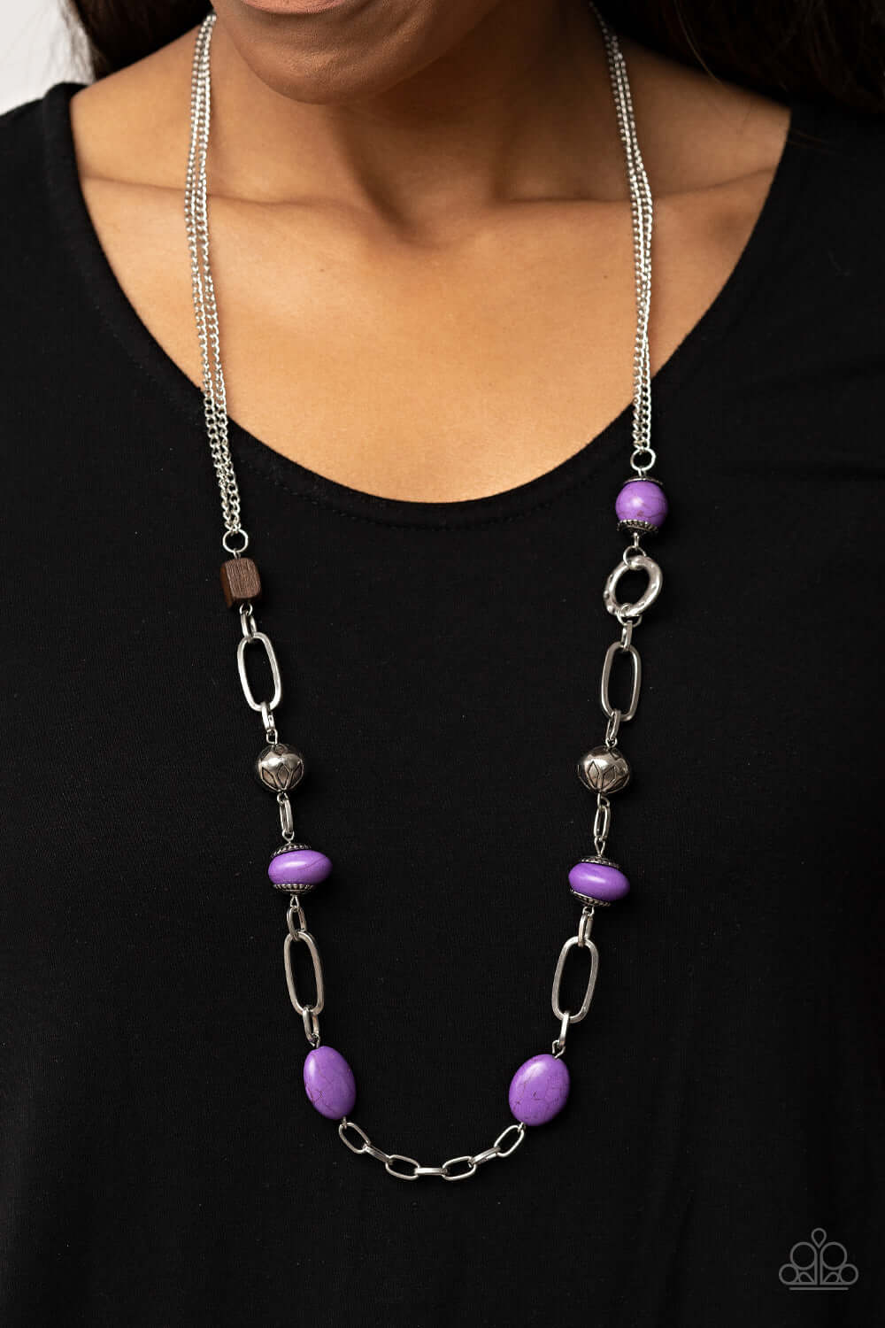 Paparazzi Accessories ❋Barefoot Bohemian - Purple Necklace❋ Flat Rate Ship $4.50❋ - Image #2